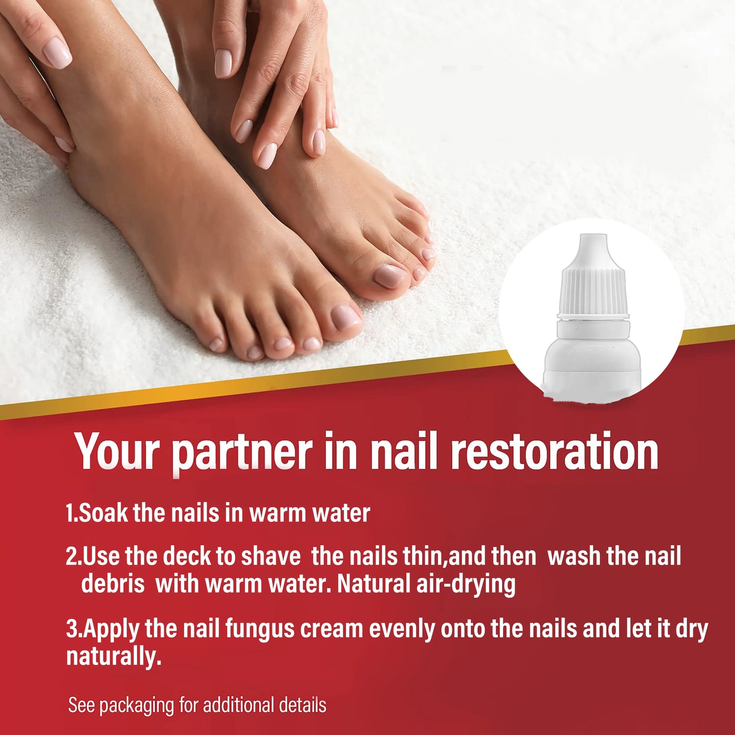 Restore Clear, Healthy Nails: Fast-Acting Antifungal Repair Solution