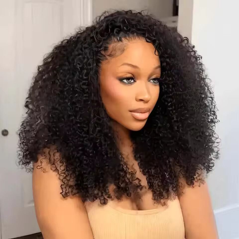 Brazilian Kinky Curly 4 Bundles Virgin Human Hair Extensions 8-40 inches