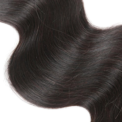 (B1) Body Wave Bundles Human Hair 3 Bundles Natural Black Color Brazilian Virgin Weave Bundles Hair Extensions