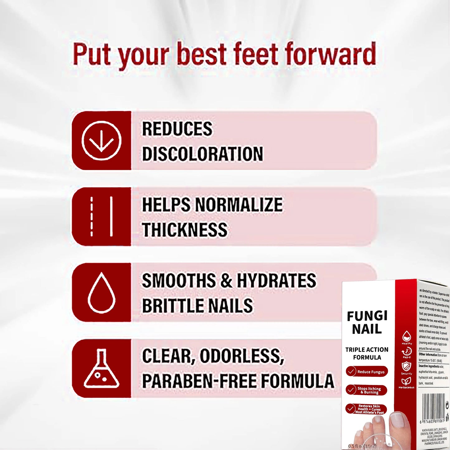Restore Clear, Healthy Nails: Fast-Acting Antifungal Repair Solution