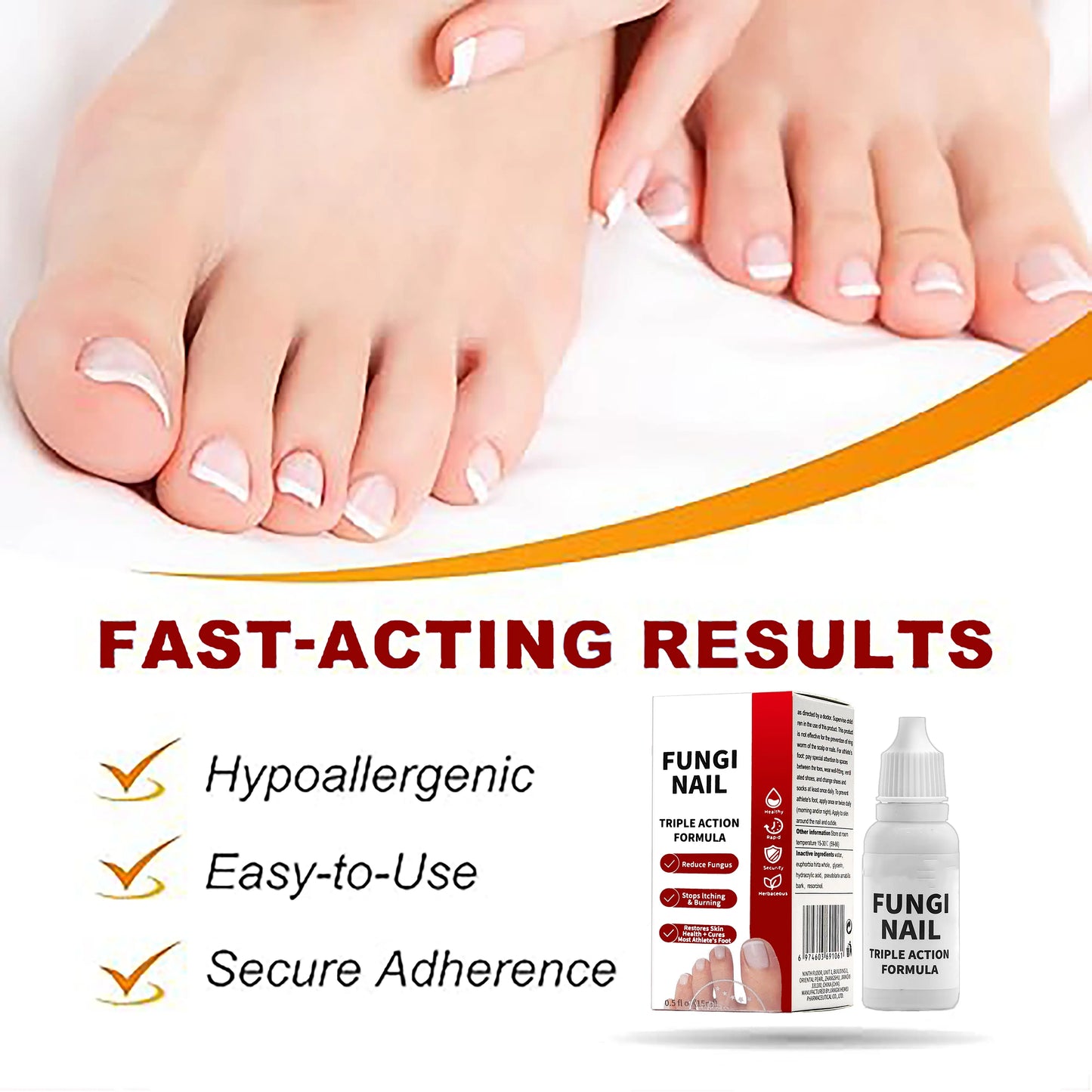 Restore Clear, Healthy Nails: Fast-Acting Antifungal Repair Solution