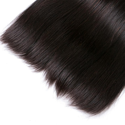 3 Bundles Peruvian Straight Virgin Human Hair Extension 8-40 inches